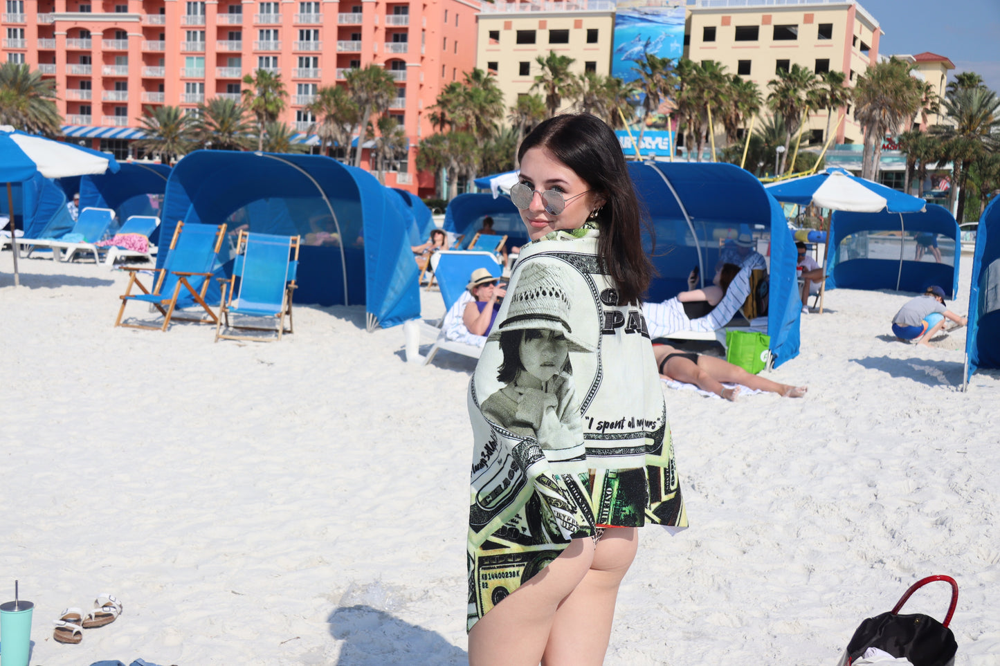 Gettin Paid Beach Towel